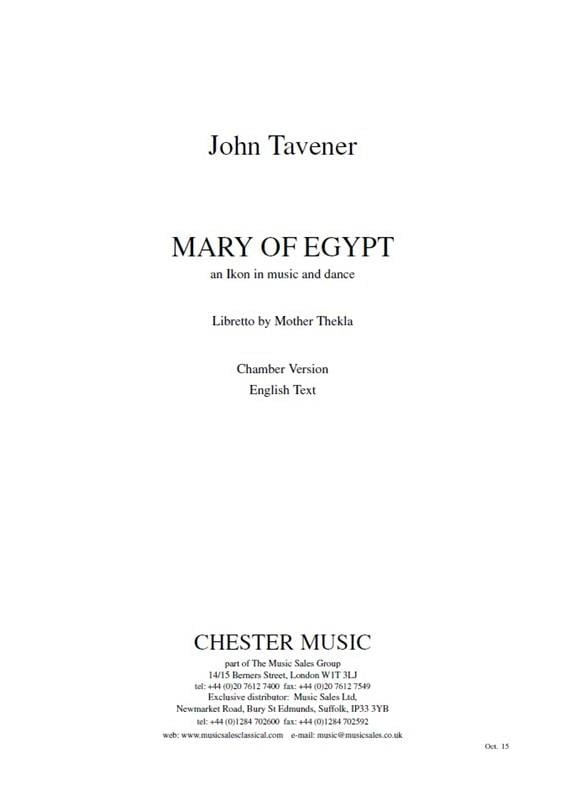 Mary Of Egypt